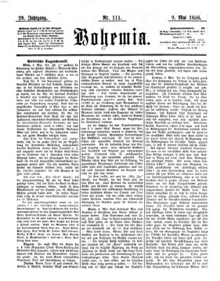 Bohemia Freitag 9. Mai 1856