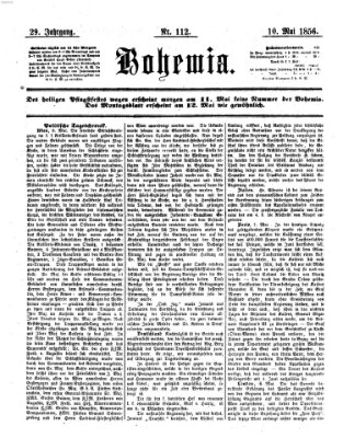 Bohemia Samstag 10. Mai 1856