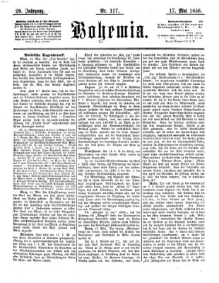 Bohemia Samstag 17. Mai 1856