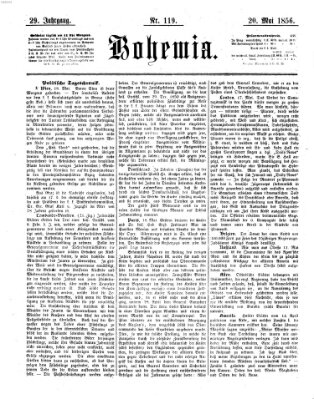 Bohemia Dienstag 20. Mai 1856