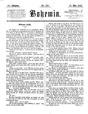 Bohemia Sonntag 25. Mai 1856