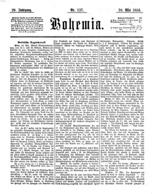 Bohemia Freitag 30. Mai 1856