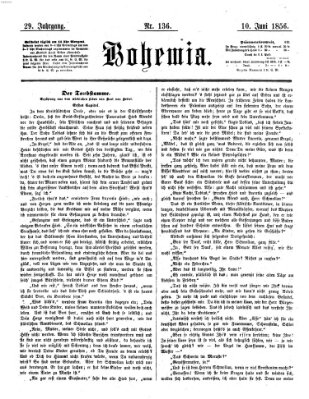 Bohemia Dienstag 10. Juni 1856