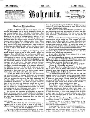 Bohemia Samstag 5. Juli 1856