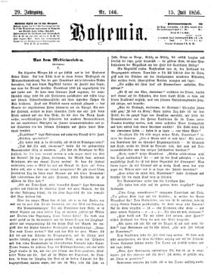 Bohemia Dienstag 15. Juli 1856