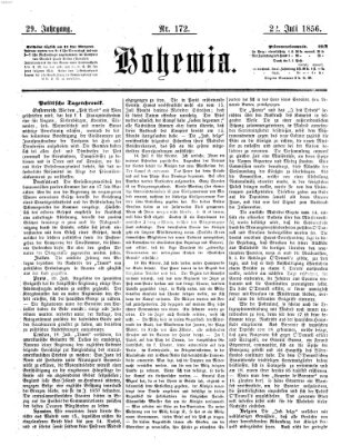 Bohemia Dienstag 22. Juli 1856