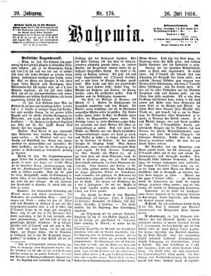 Bohemia Samstag 26. Juli 1856