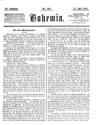 Bohemia Donnerstag 31. Juli 1856