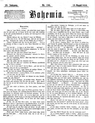 Bohemia Dienstag 19. August 1856