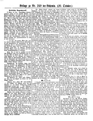 Bohemia Montag 20. Oktober 1856