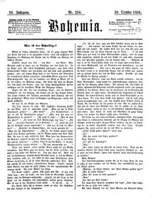 Bohemia Donnerstag 30. Oktober 1856