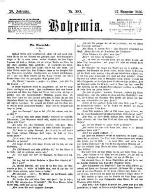 Bohemia Donnerstag 27. November 1856