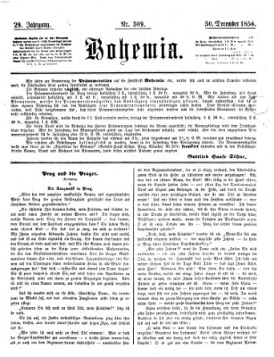 Bohemia Dienstag 30. Dezember 1856