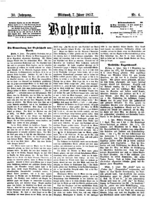 Bohemia Mittwoch 7. Januar 1857