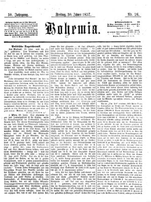 Bohemia Freitag 30. Januar 1857