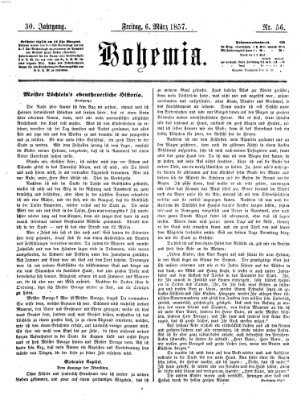 Bohemia Freitag 6. März 1857