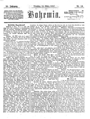 Bohemia Dienstag 10. März 1857