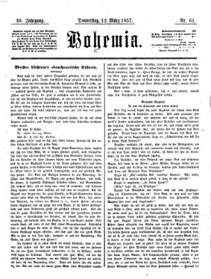 Bohemia Donnerstag 12. März 1857