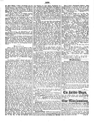 Bohemia Mittwoch 22. April 1857