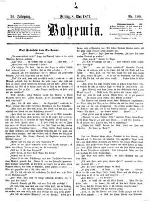 Bohemia Freitag 8. Mai 1857