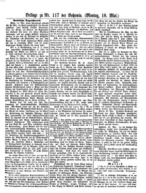 Bohemia Montag 18. Mai 1857