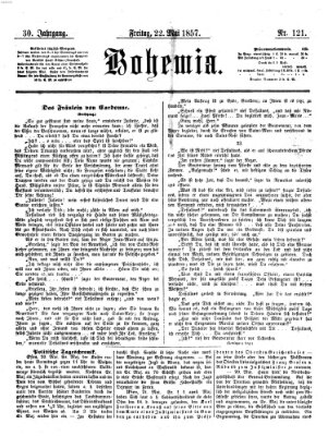 Bohemia Freitag 22. Mai 1857