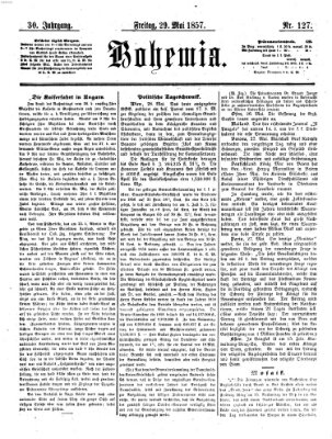 Bohemia Freitag 29. Mai 1857