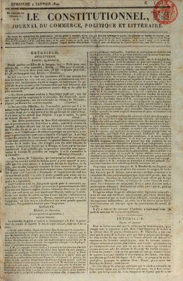 Le constitutionnel Sonntag 2. Januar 1820