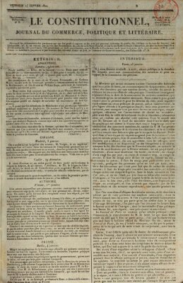 Le constitutionnel Freitag 14. Januar 1820