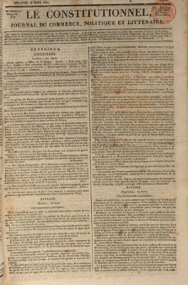 Le constitutionnel Sonntag 26. März 1820