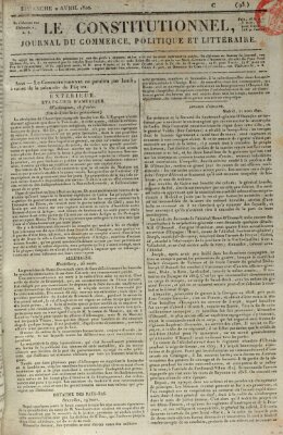 Le constitutionnel Sonntag 2. April 1820