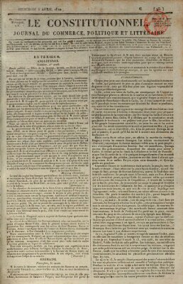 Le constitutionnel Mittwoch 5. April 1820