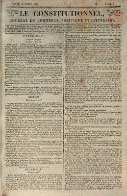 Le constitutionnel Donnerstag 13. April 1820