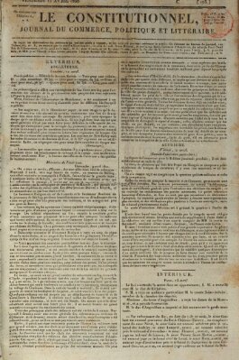 Le constitutionnel Freitag 14. April 1820