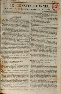 Le constitutionnel Sonntag 4. Juni 1820