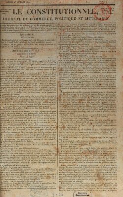 Le constitutionnel Samstag 1. Juli 1820