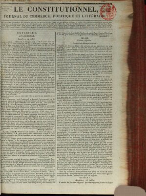 Le constitutionnel Sonntag 23. Juli 1820