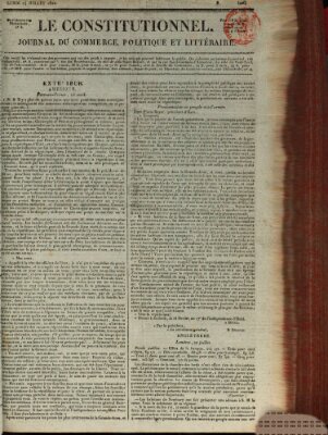 Le constitutionnel Montag 24. Juli 1820