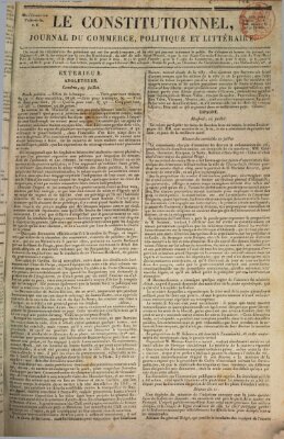 Le constitutionnel Donnerstag 3. August 1820