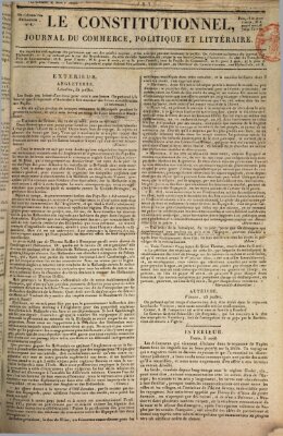 Le constitutionnel Freitag 4. August 1820