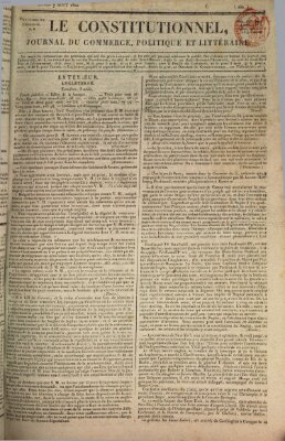 Le constitutionnel Montag 7. August 1820