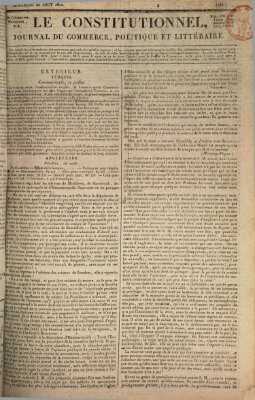 Le constitutionnel Sonntag 20. August 1820