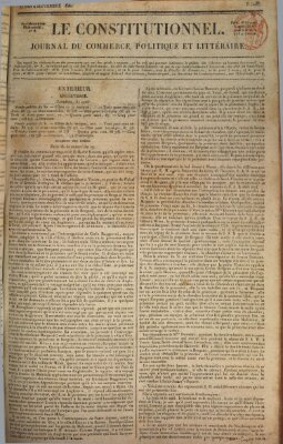 Le constitutionnel Montag 4. September 1820