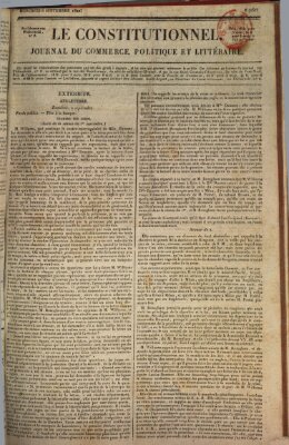 Le constitutionnel Mittwoch 6. September 1820