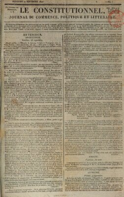 Le constitutionnel Mittwoch 20. September 1820