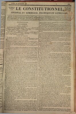 Le constitutionnel Samstag 23. September 1820