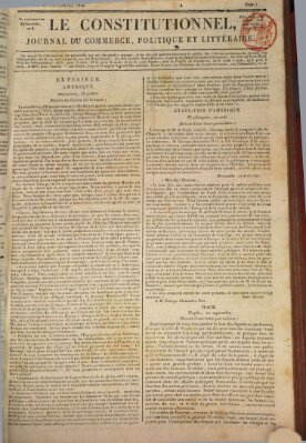 Le constitutionnel Donnerstag 28. September 1820