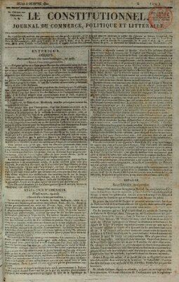 Le constitutionnel Donnerstag 5. Oktober 1820