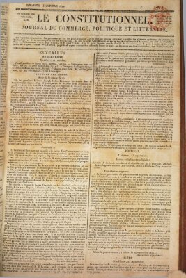 Le constitutionnel Sonntag 15. Oktober 1820