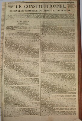 Le constitutionnel Donnerstag 19. Oktober 1820